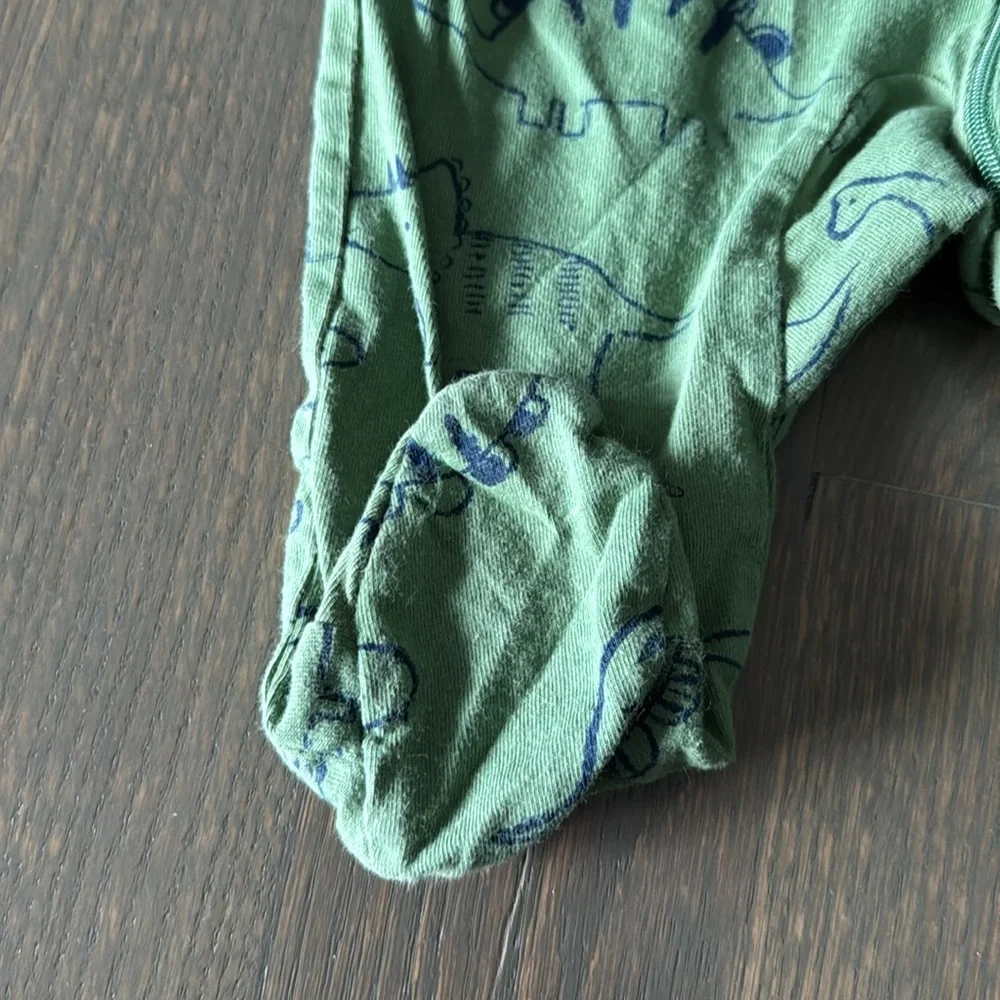Just One You by Carter’s Green Dinosaur Footie Sleeper Baby 3M